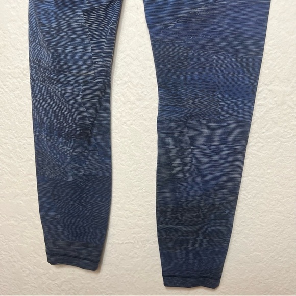 Lululemon Wunder Under Hi-Rise 7/8 Tight Full-On Flux Battleship Leggings - Picture 5 of 6